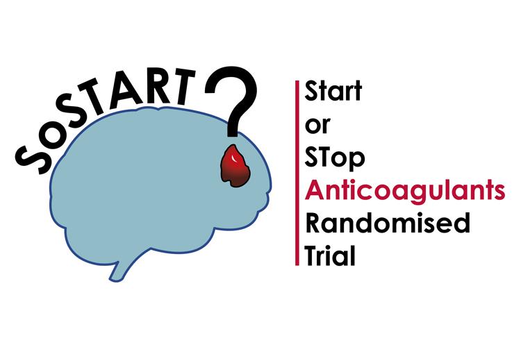 SoSTART logo - Start or STop Anticoagulants Randomised Trial