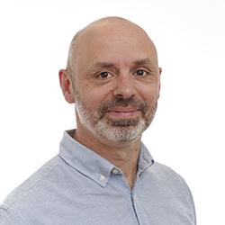 A profile picture of Matt Justin, NHS Lothian MS specialist nurse